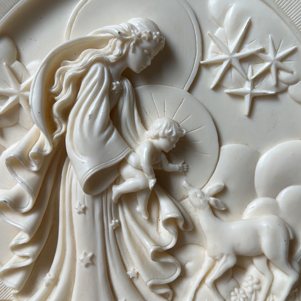AMORE GENTILE-GENTLE LOVE-collector’s edition CHRISTMAS PLATES 1997 (breakable) - Picture 2 of 8